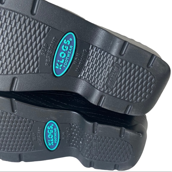 Klogs Naples tooled slip proof clog shoes 7 - Picture 10 of 12